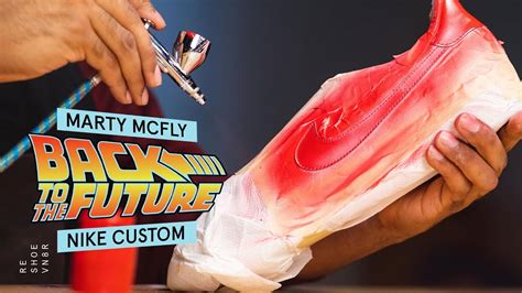 Marty McFly Back To The Future 1982 Nike Bruins Custom